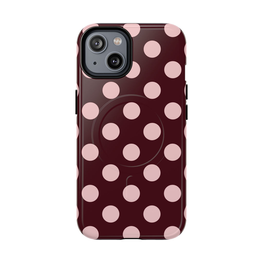 On the Dot Bold Polk Dot MagSafe Case