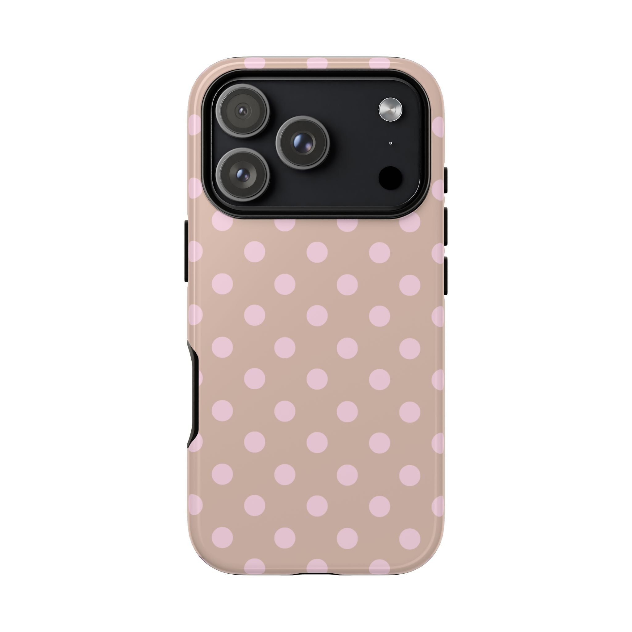 Blush Polka Dot iPhone Case