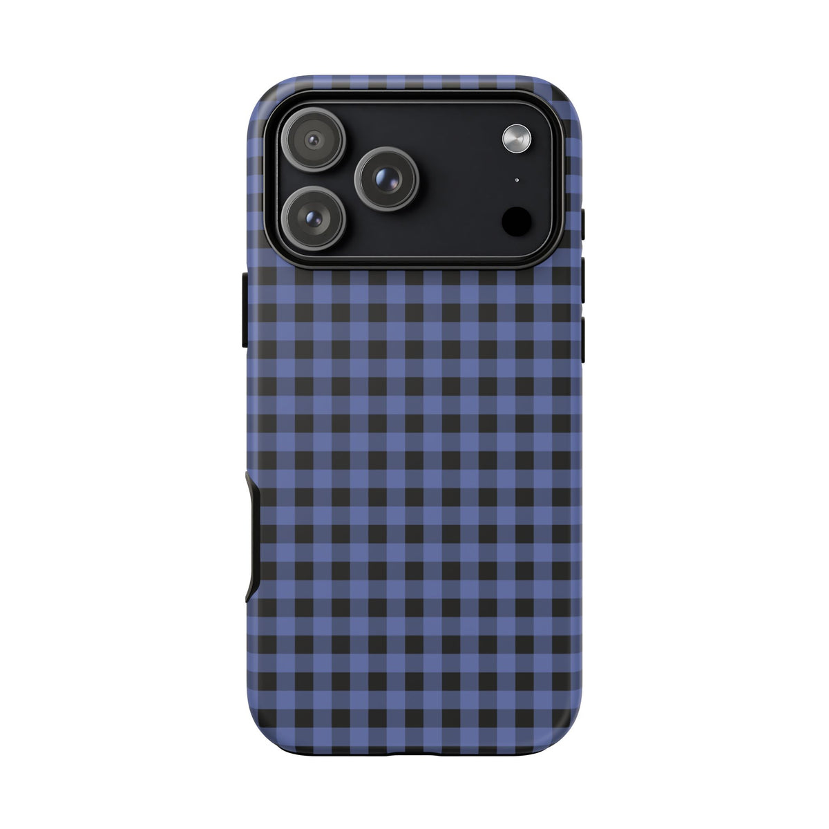 Blueberry Jam | Blue Gingham iPhone Case