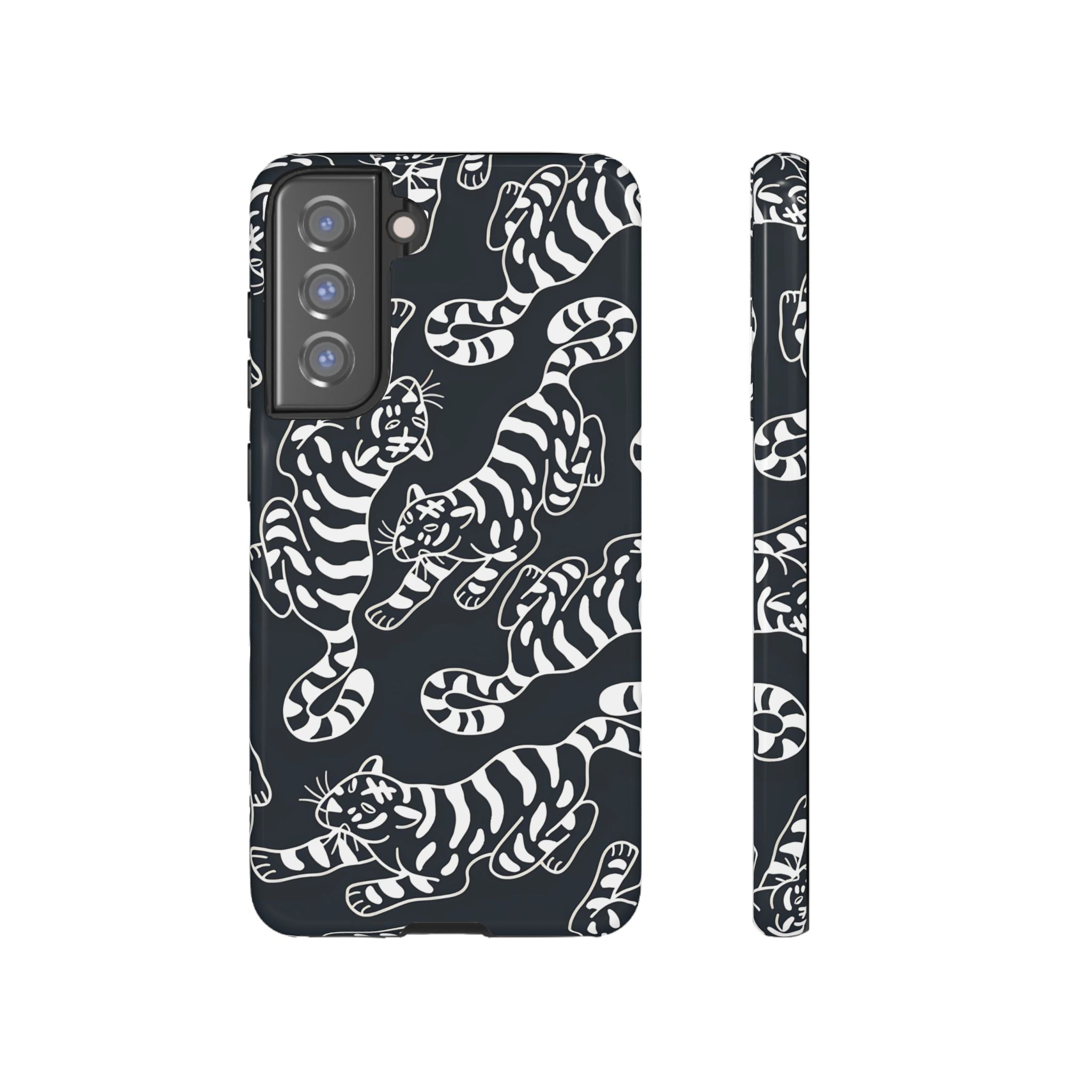 Tiger Tale White Tiger Galaxy Case