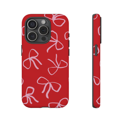 Ribbons & Bows | Red Coquette Case