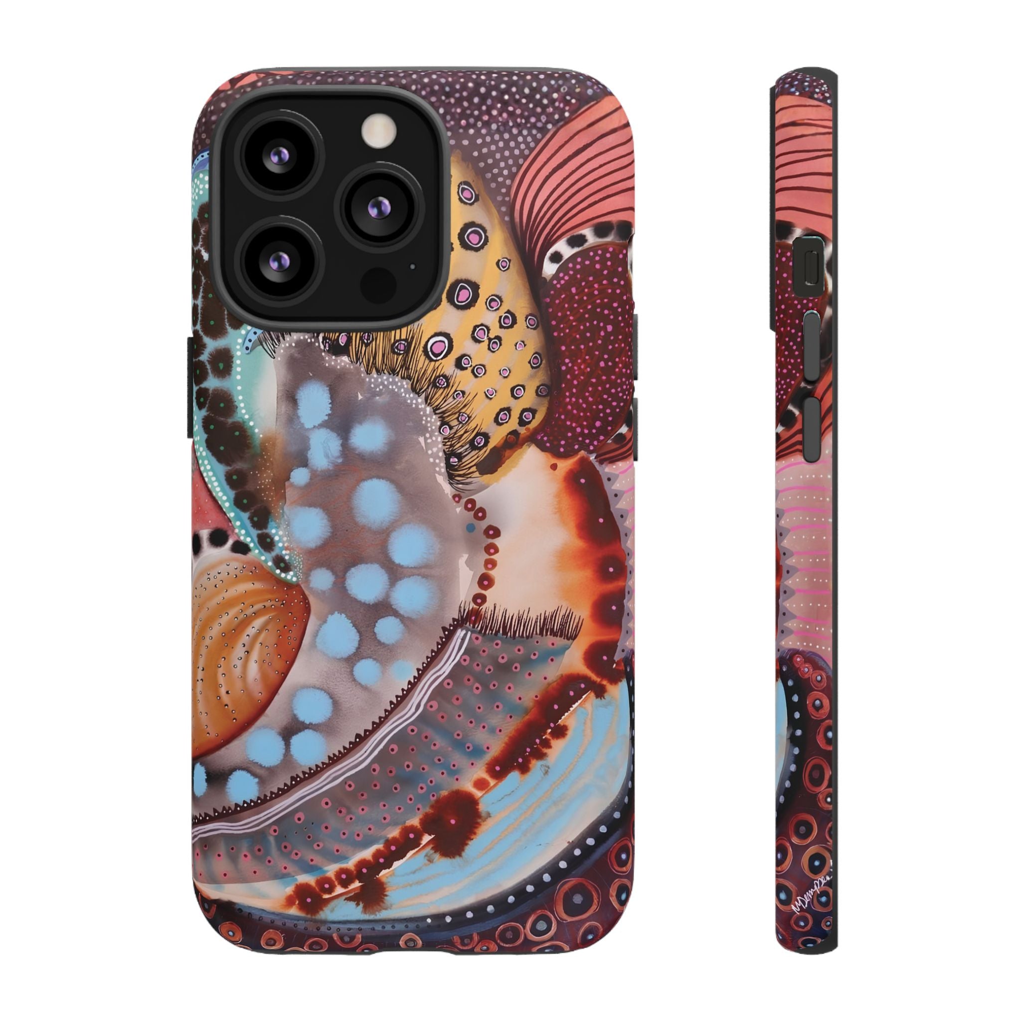 Ocean Echo | Abstract Sea Life iPhone Case