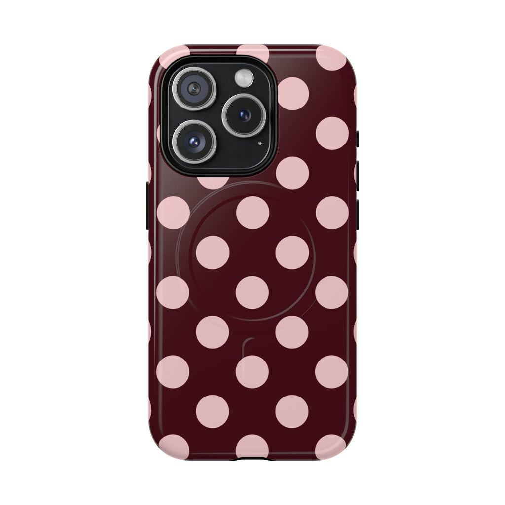 On the Dot Bold Polk Dot MagSafe Case
