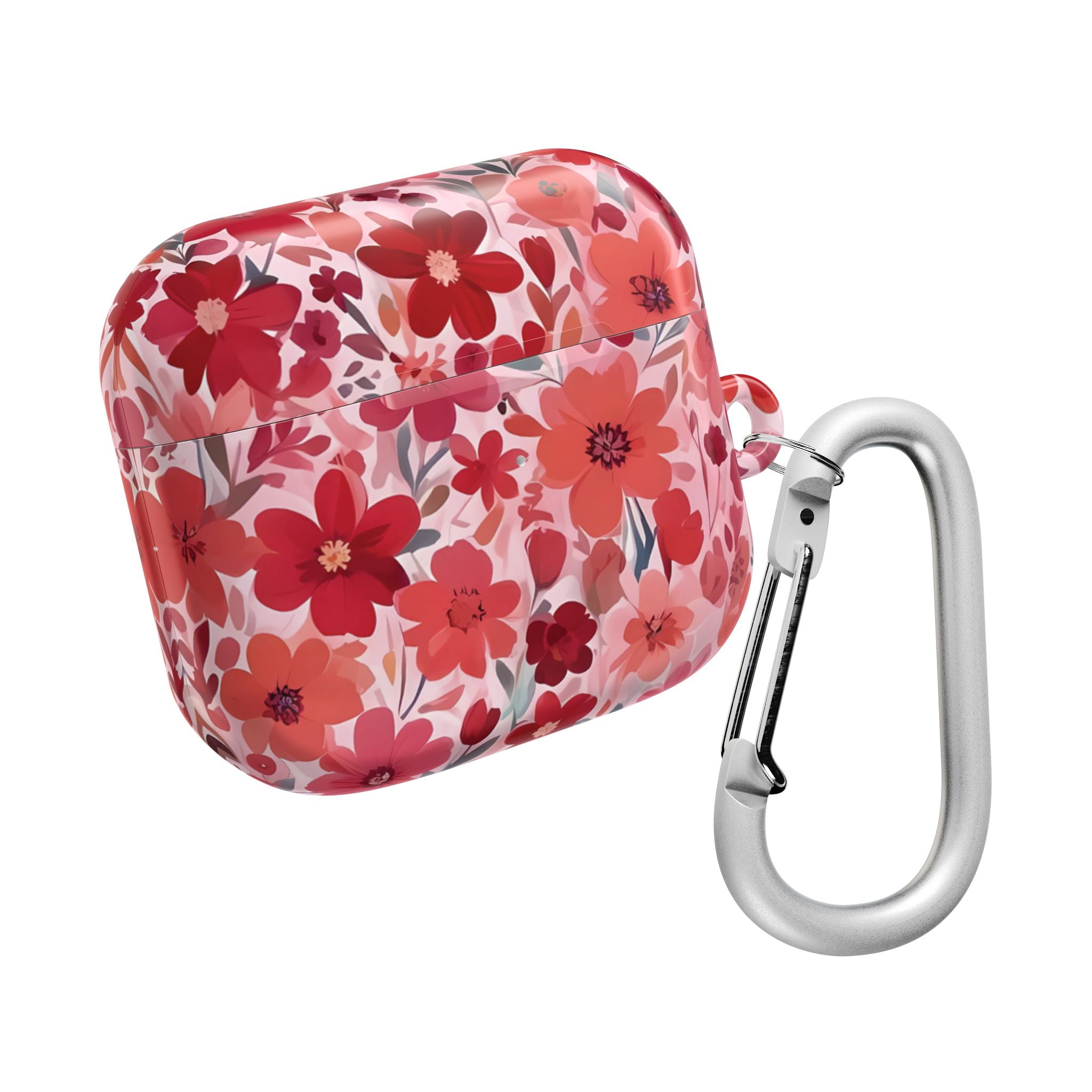 Think Pink Floral AirPods Case