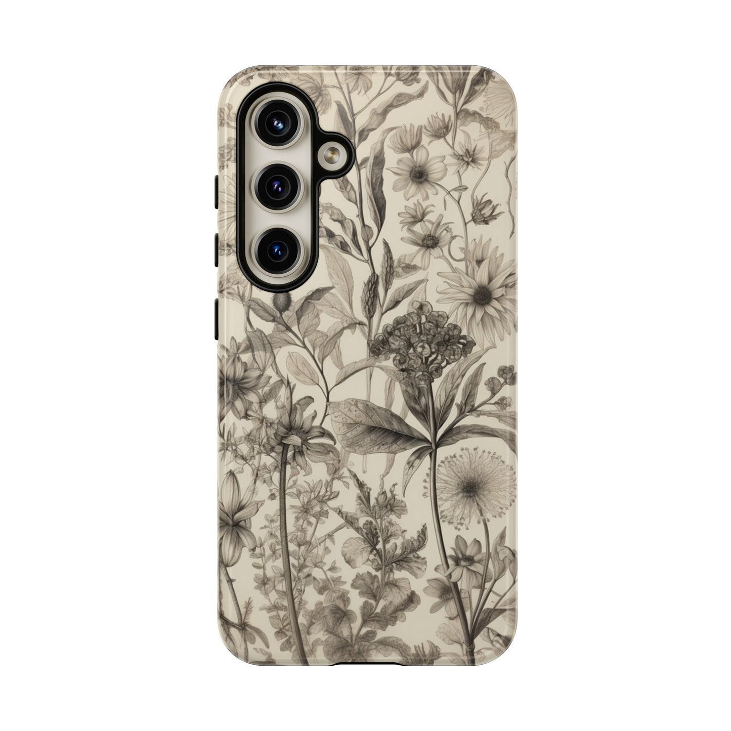 Vintage Wildflowers | Neutral Floral Case