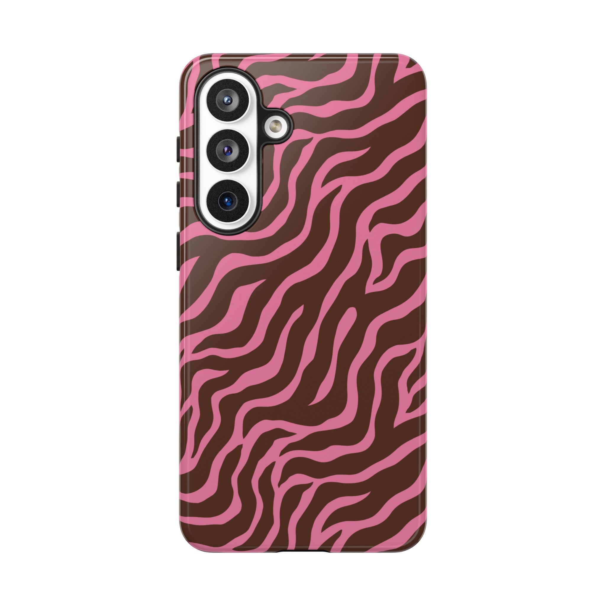 Pink Instinct | Zebra Print Galaxy Case