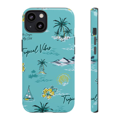 Tropical Vibes | Blue Island Vacation Case