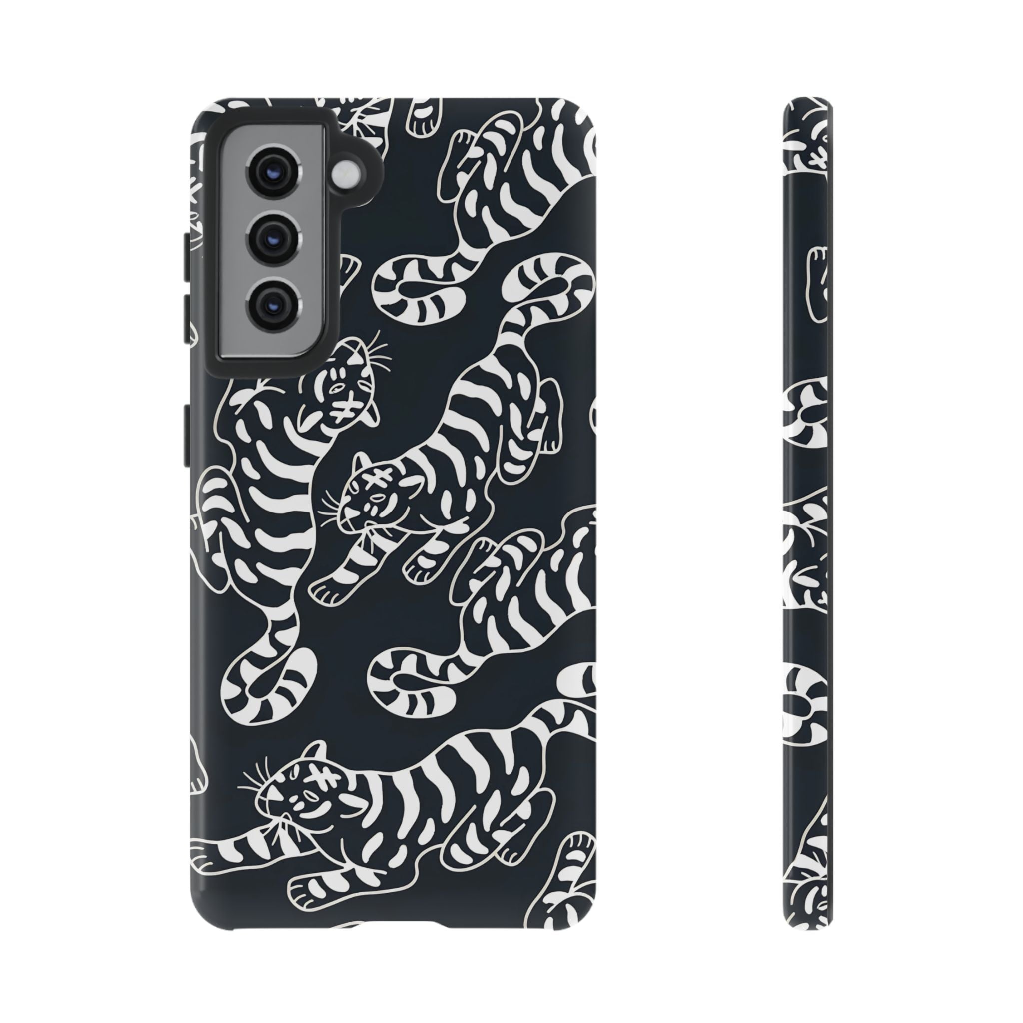 Tiger Tale White Tiger Galaxy Case
