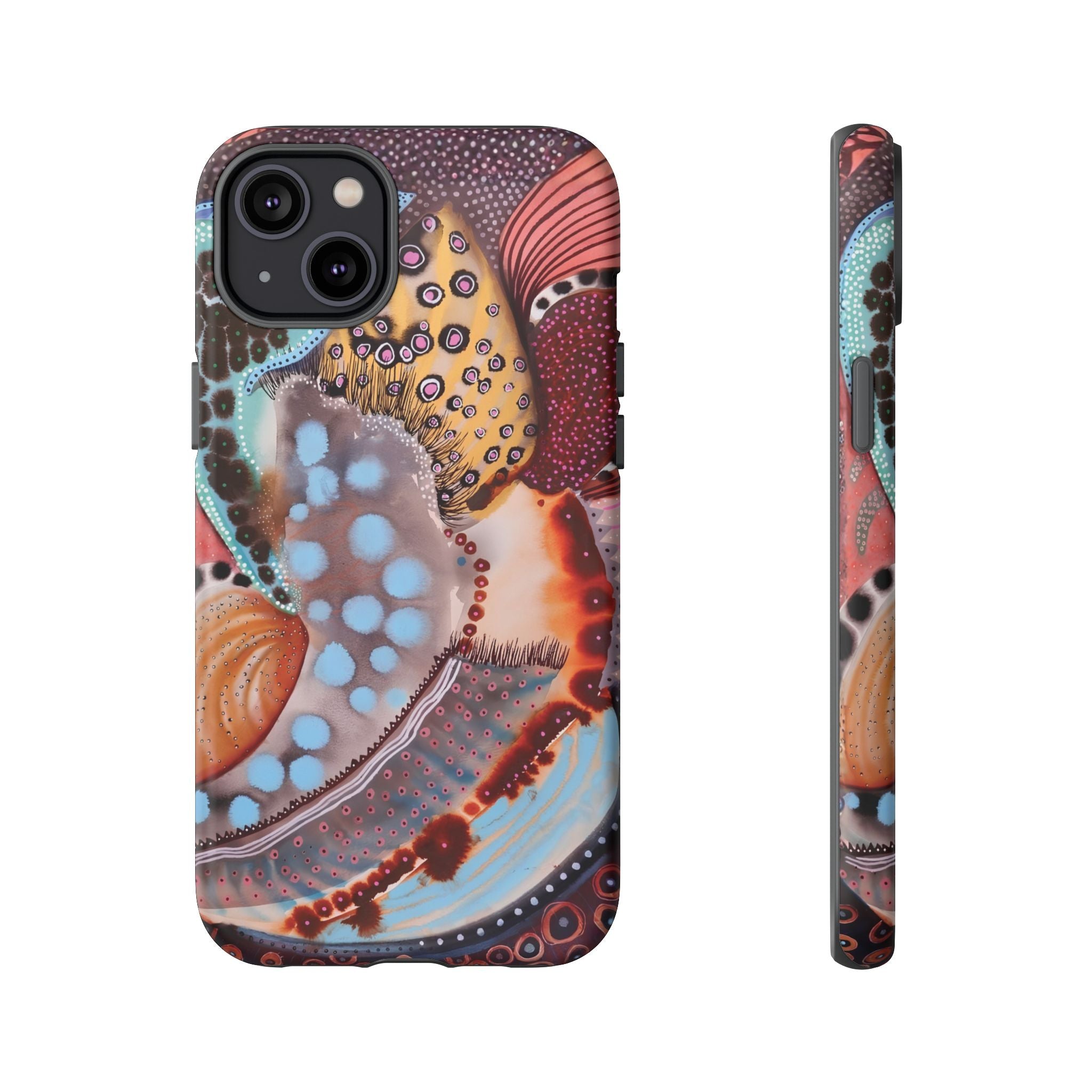 Ocean Echo | Abstract Sea Life iPhone Case