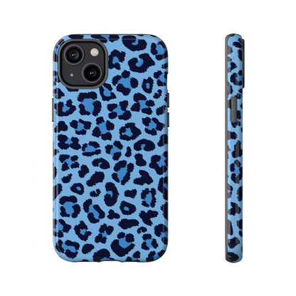 Blue Leopard | Bold Y2K Animal Print Case