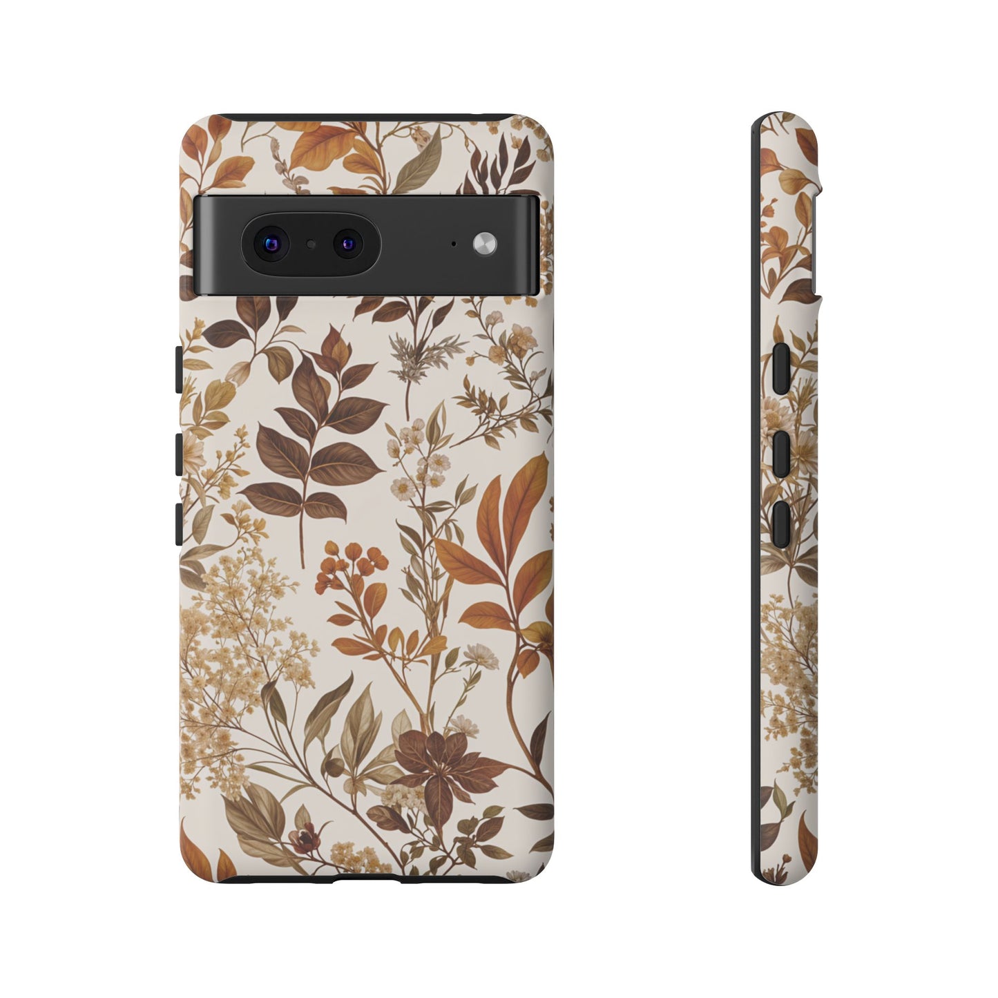 Autumn Botanical | Brown Floral Case