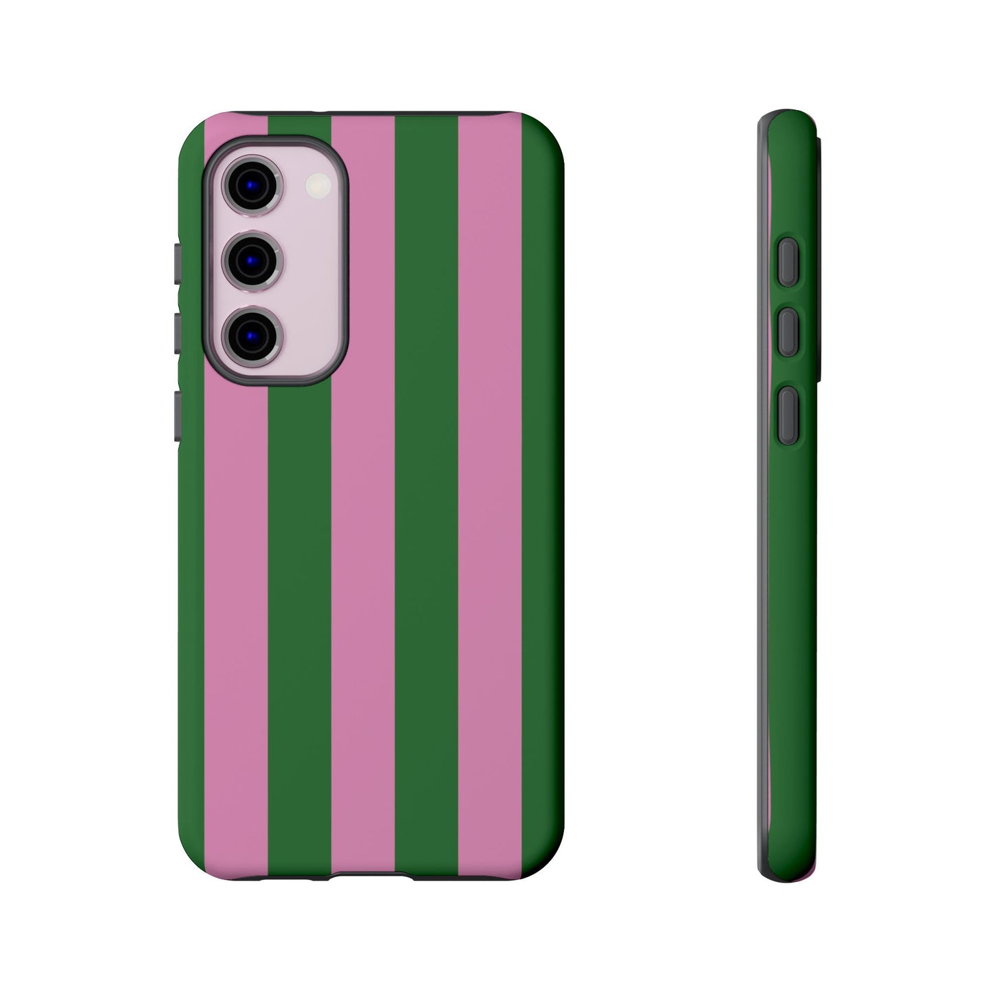 Retro Stripe | Pink & Green Y2K Case