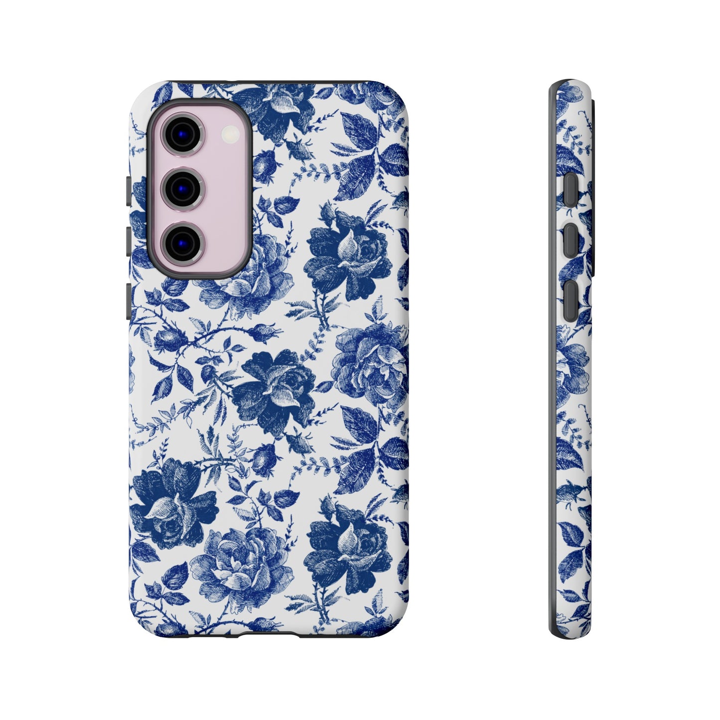 Indigo Rose | Blue Floral Case