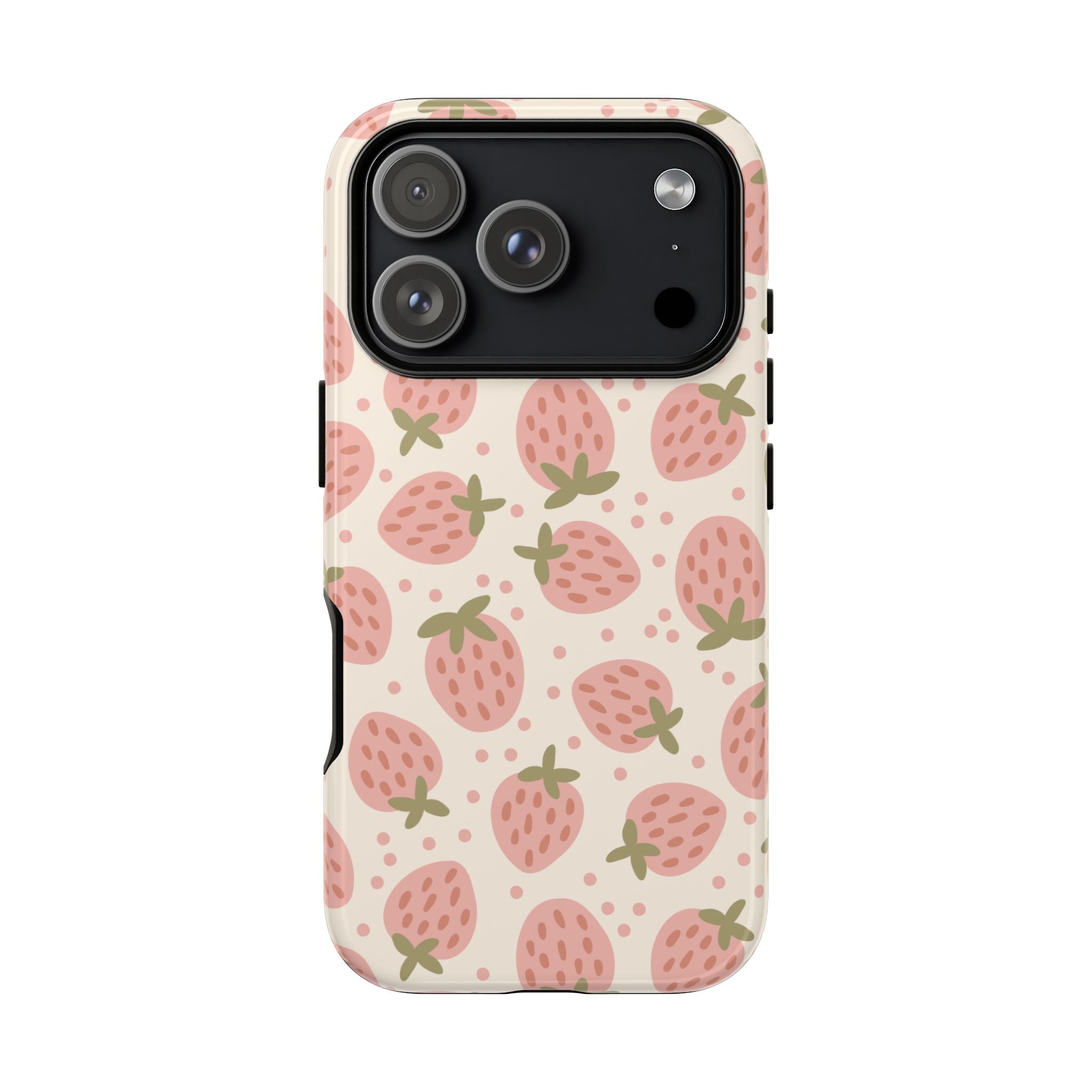 Strawberry Cream iPhone Case