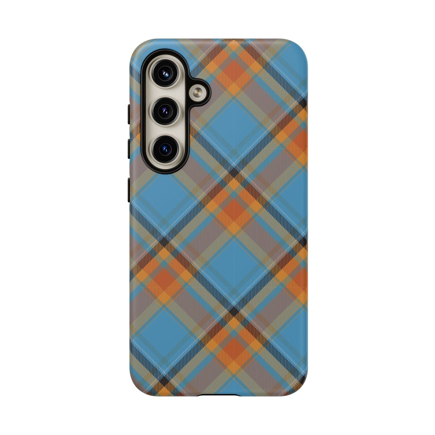 Cozy | Blue Plaid Case