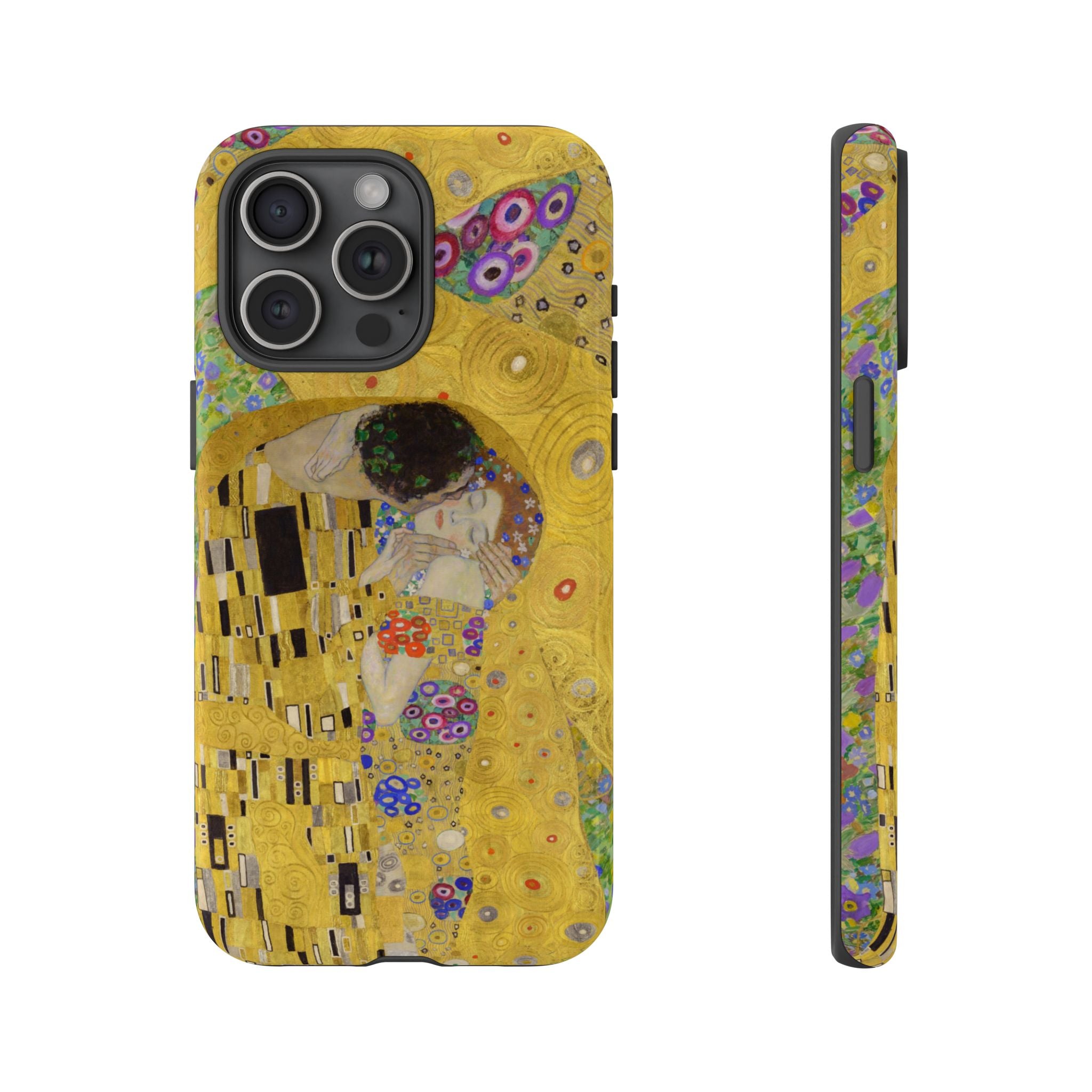The Kiss | Klimt Collage iPhone Case