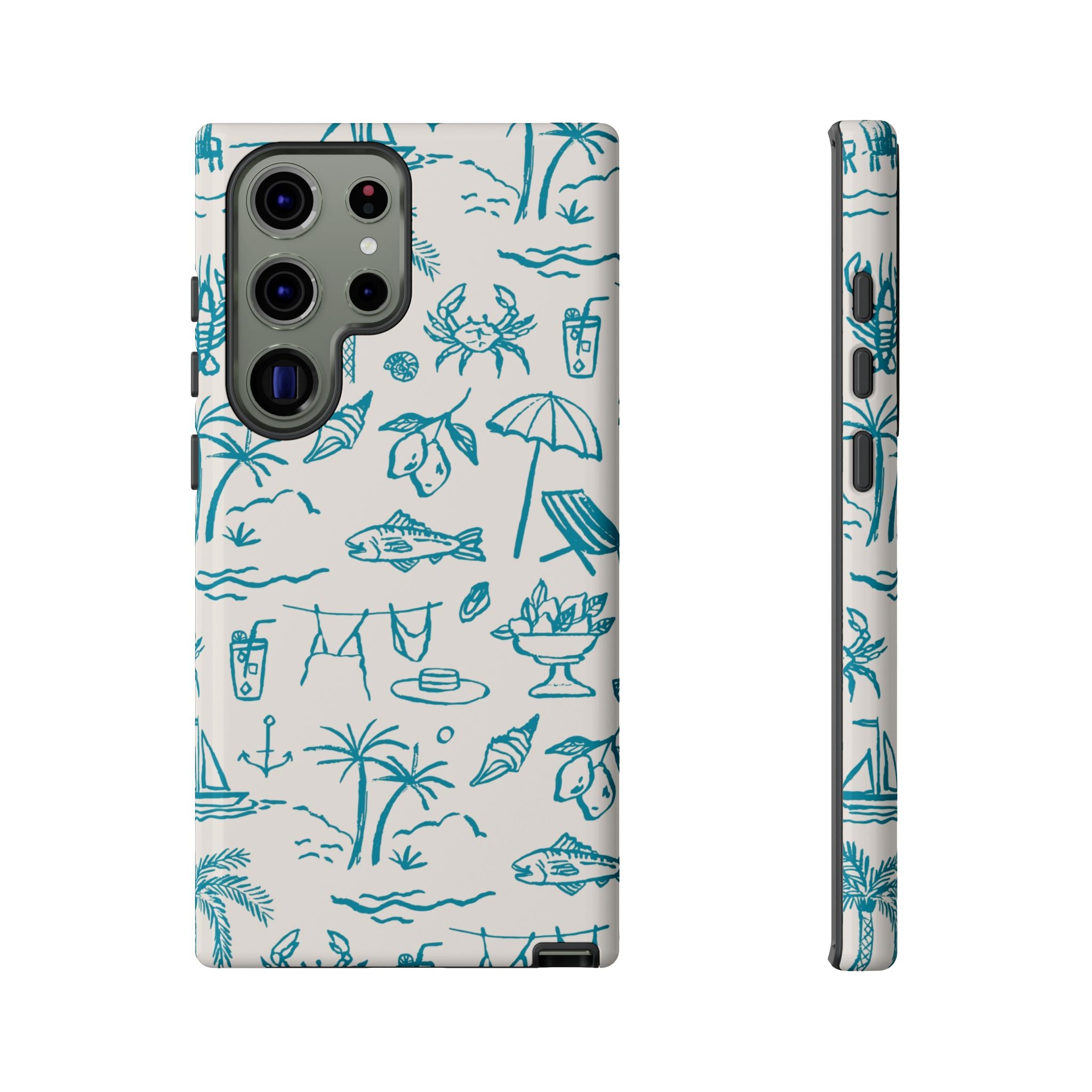 Meet Me Seaside Galaxy Case
