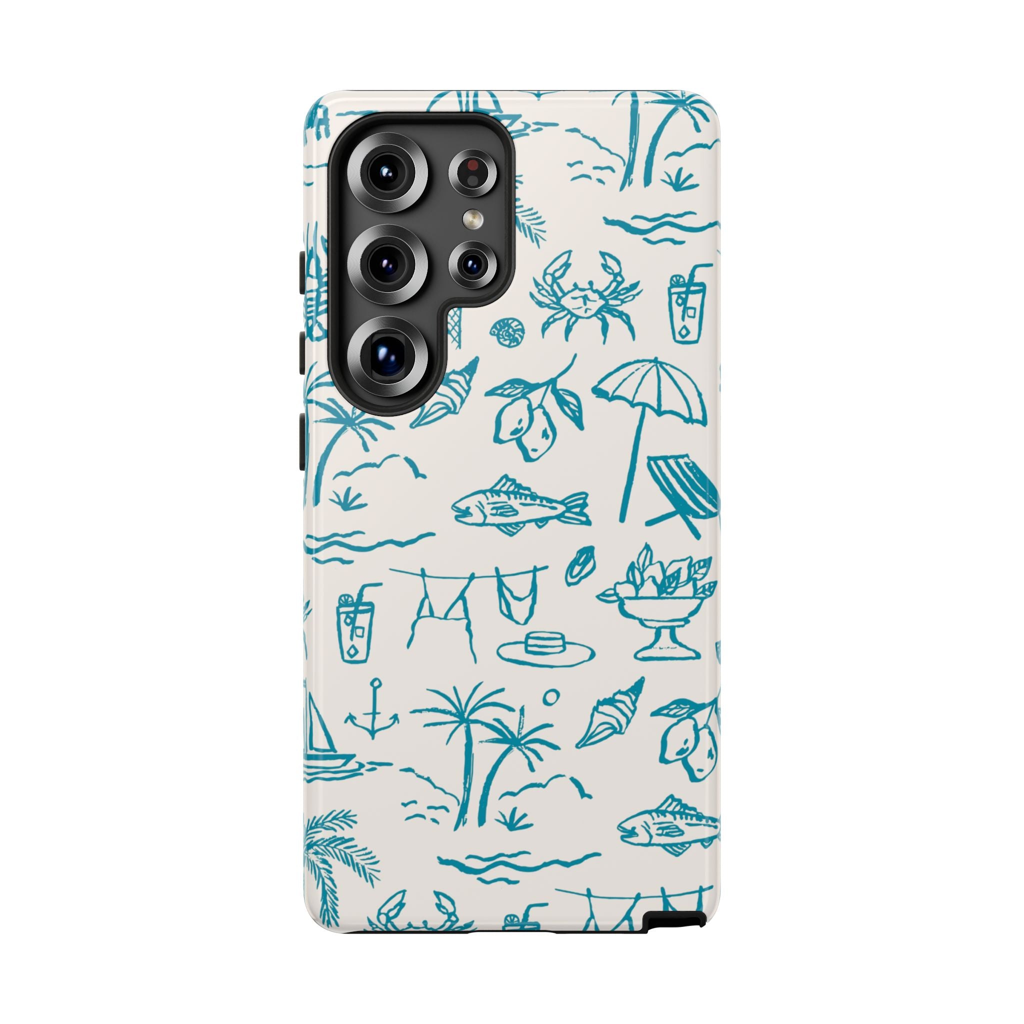 Meet Me Seaside Galaxy Case