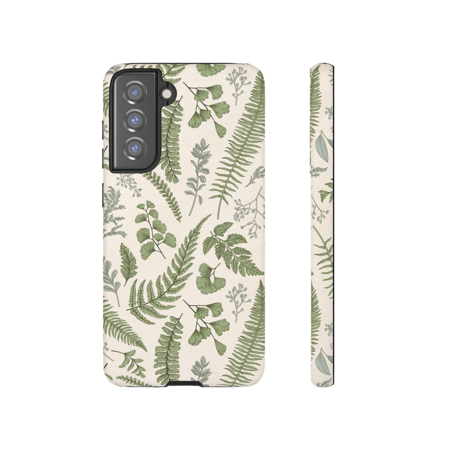 Vintage Botanical | Green Botanical Illustration Case