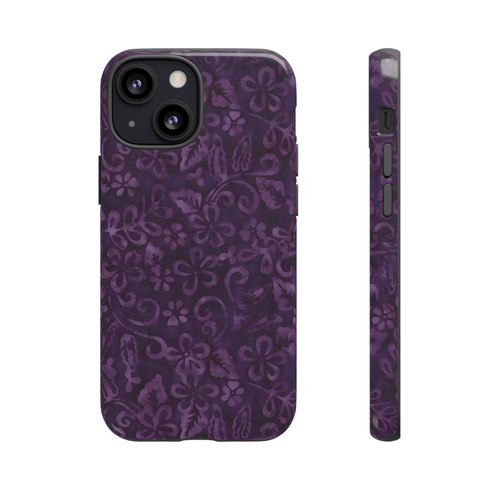 Violet Bloom iPhone Case