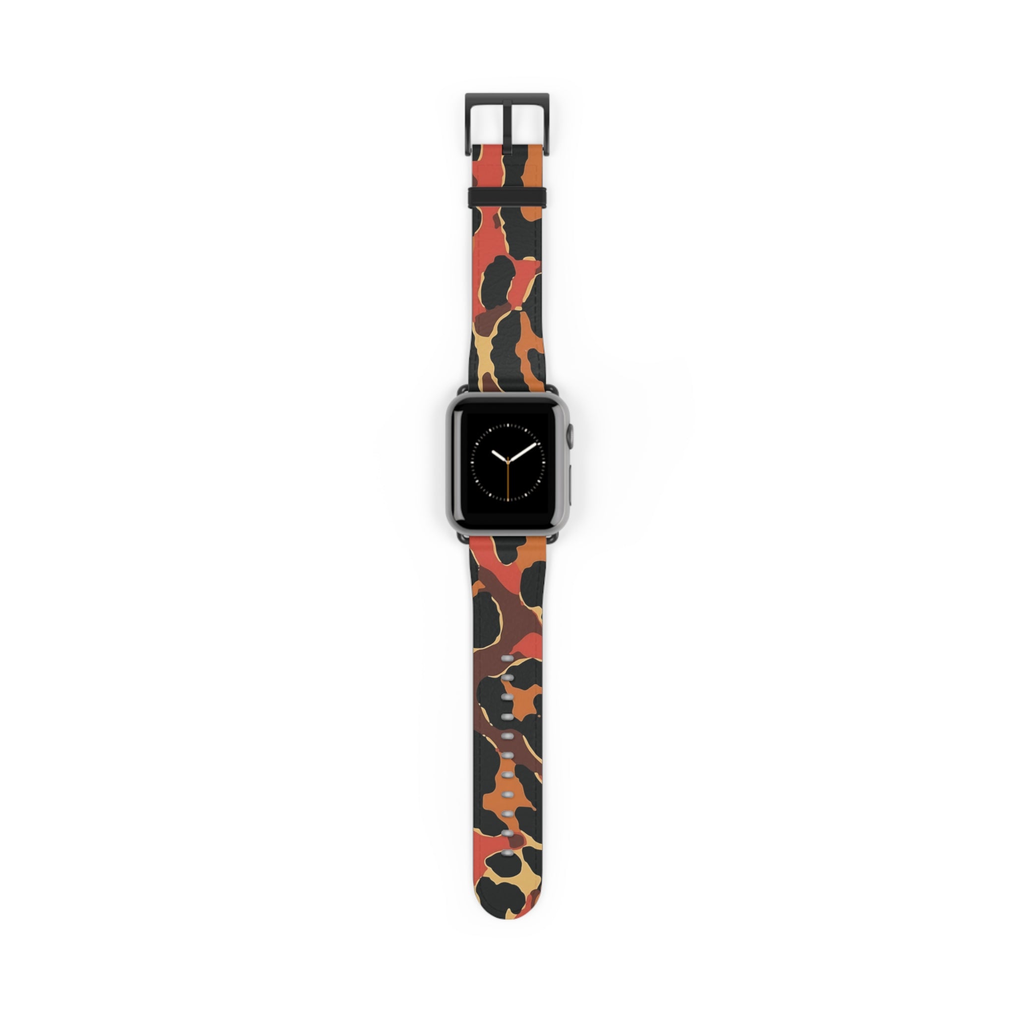 Abstract Leopard Apple Watch Band