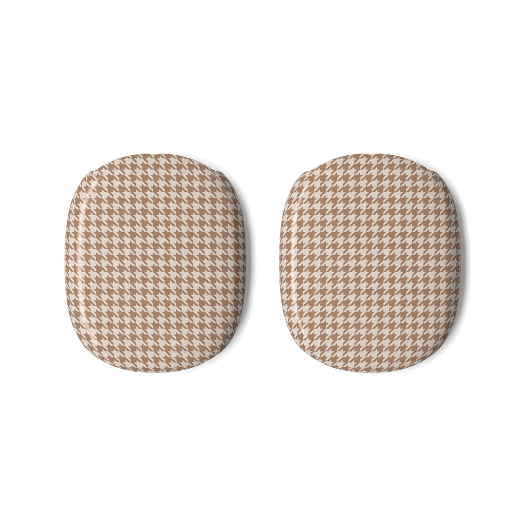 Checked In | Beige Houndstooth AirPods Max Case