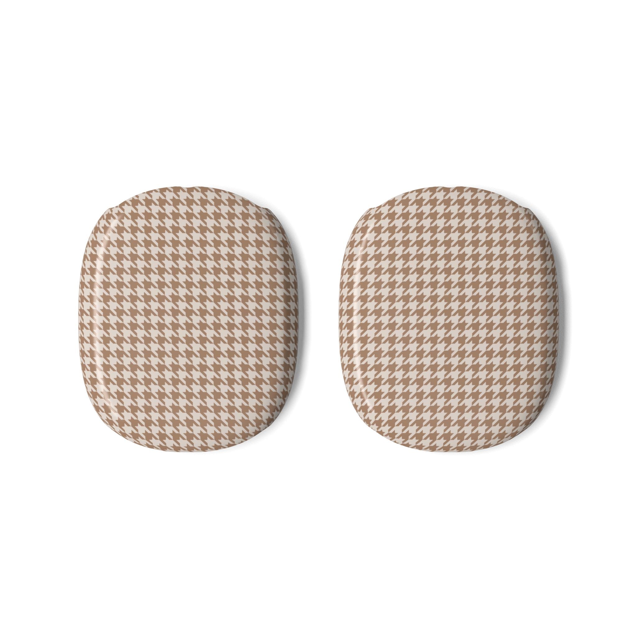 Checked In | Beige Houndstooth AirPods Max Case