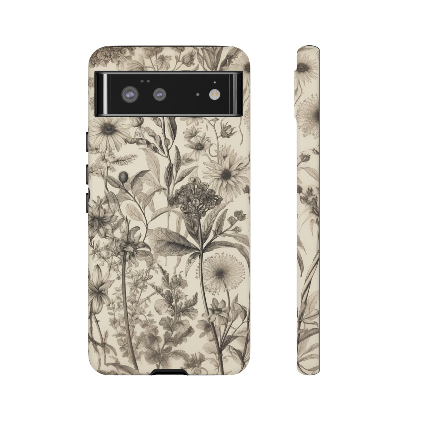 Vintage Wildflowers | Neutral Floral Case