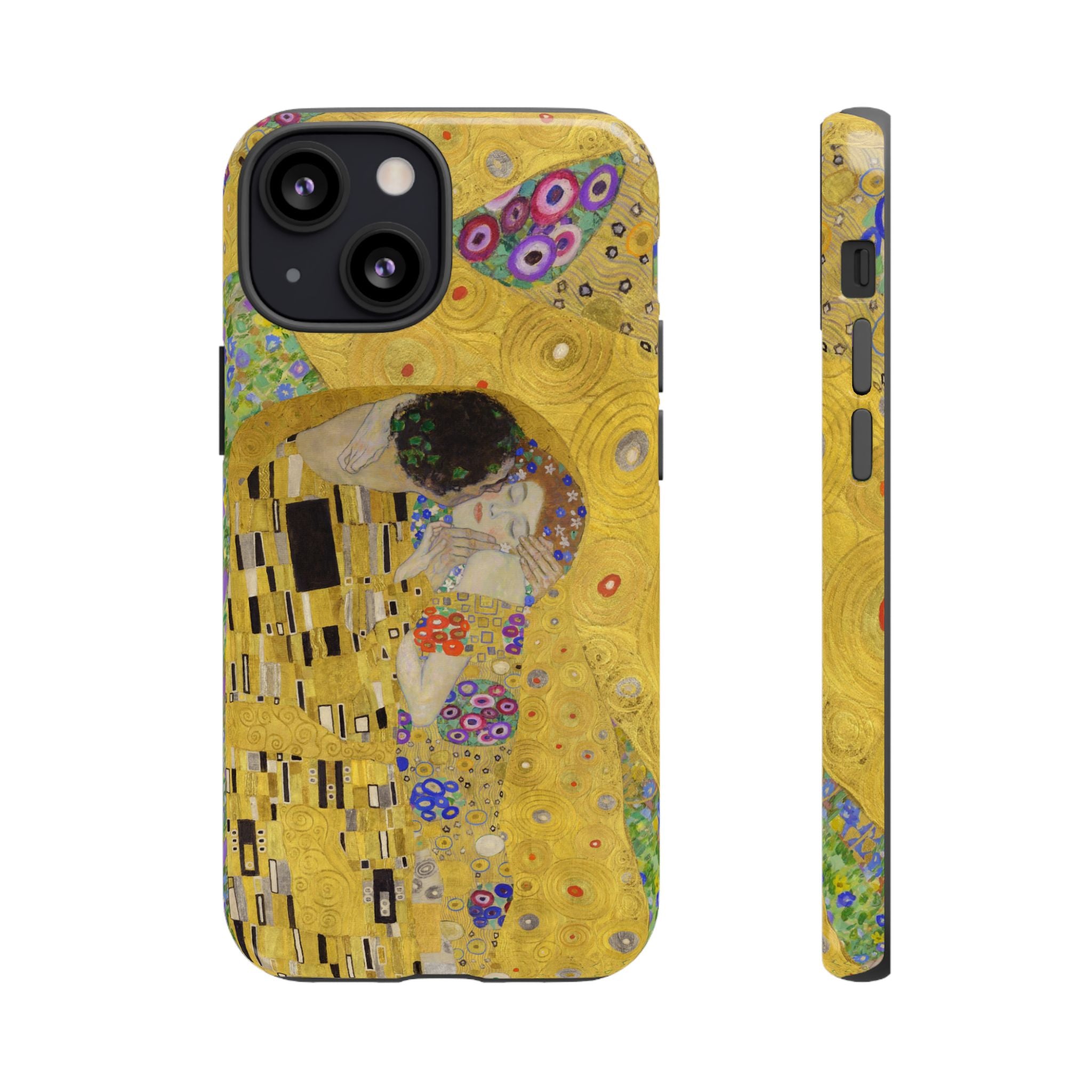 The Kiss | Klimt Collage iPhone Case