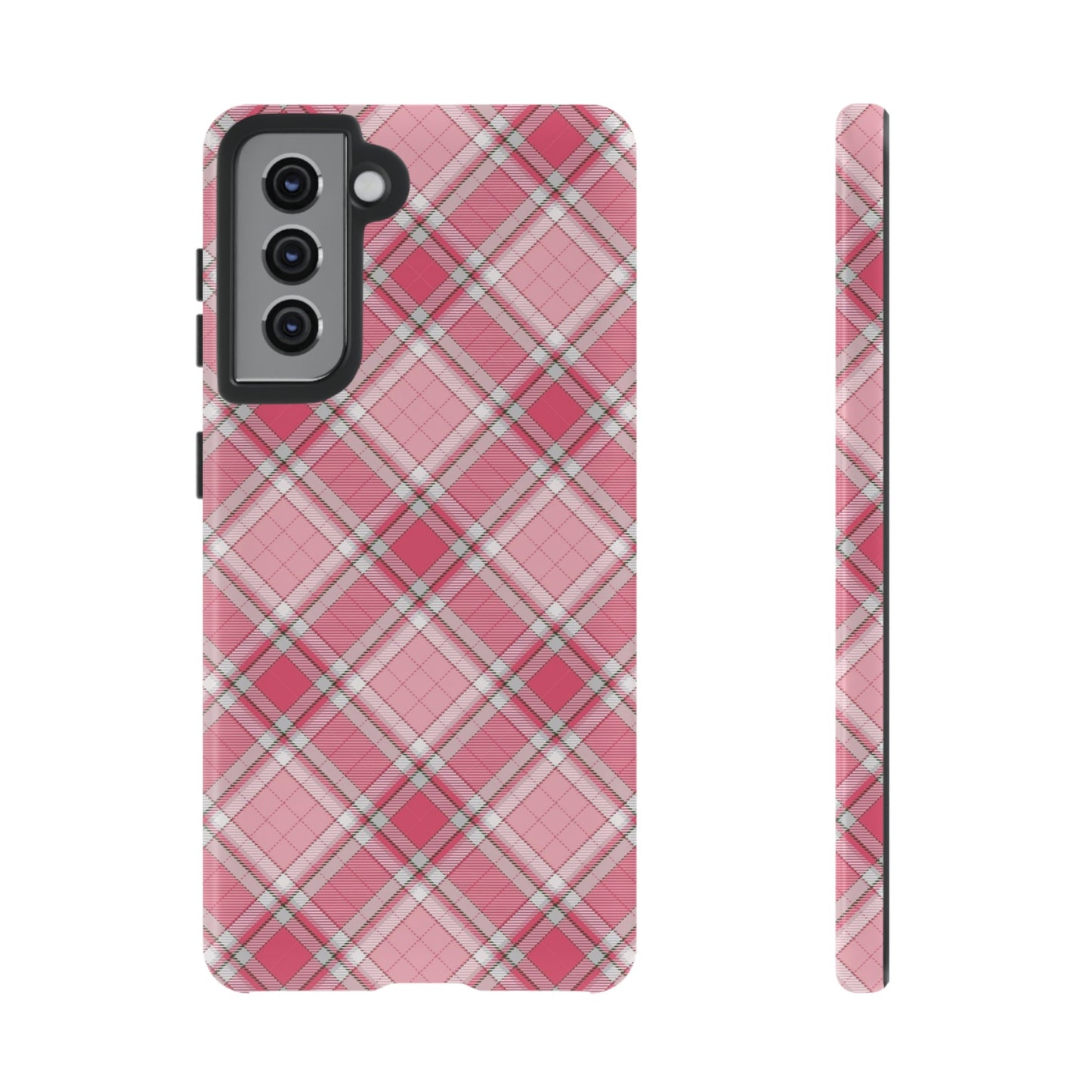 Clueless | Pink Y2K Plaid Case