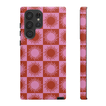 Soleil | Pink & Orange Sun Case