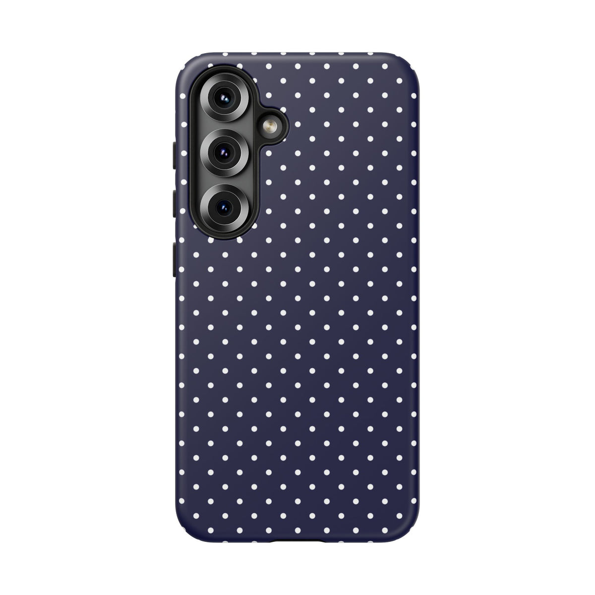 Dotty Chic | Navy Blue Polka Dot Galaxy Case