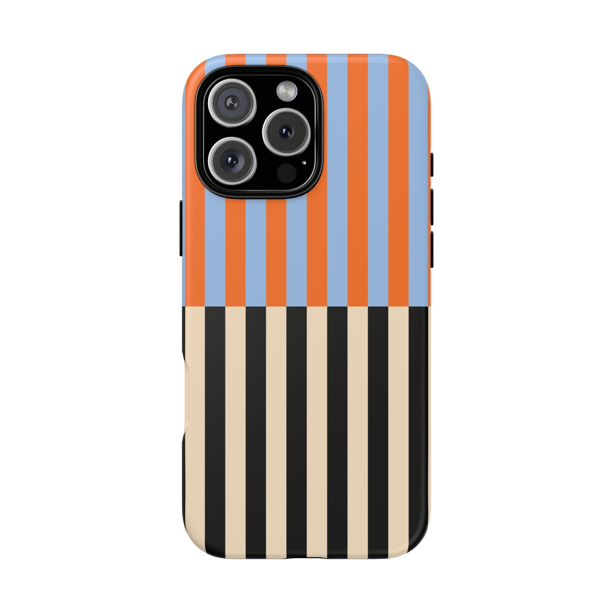 Colorblock Stripe iPhone Case