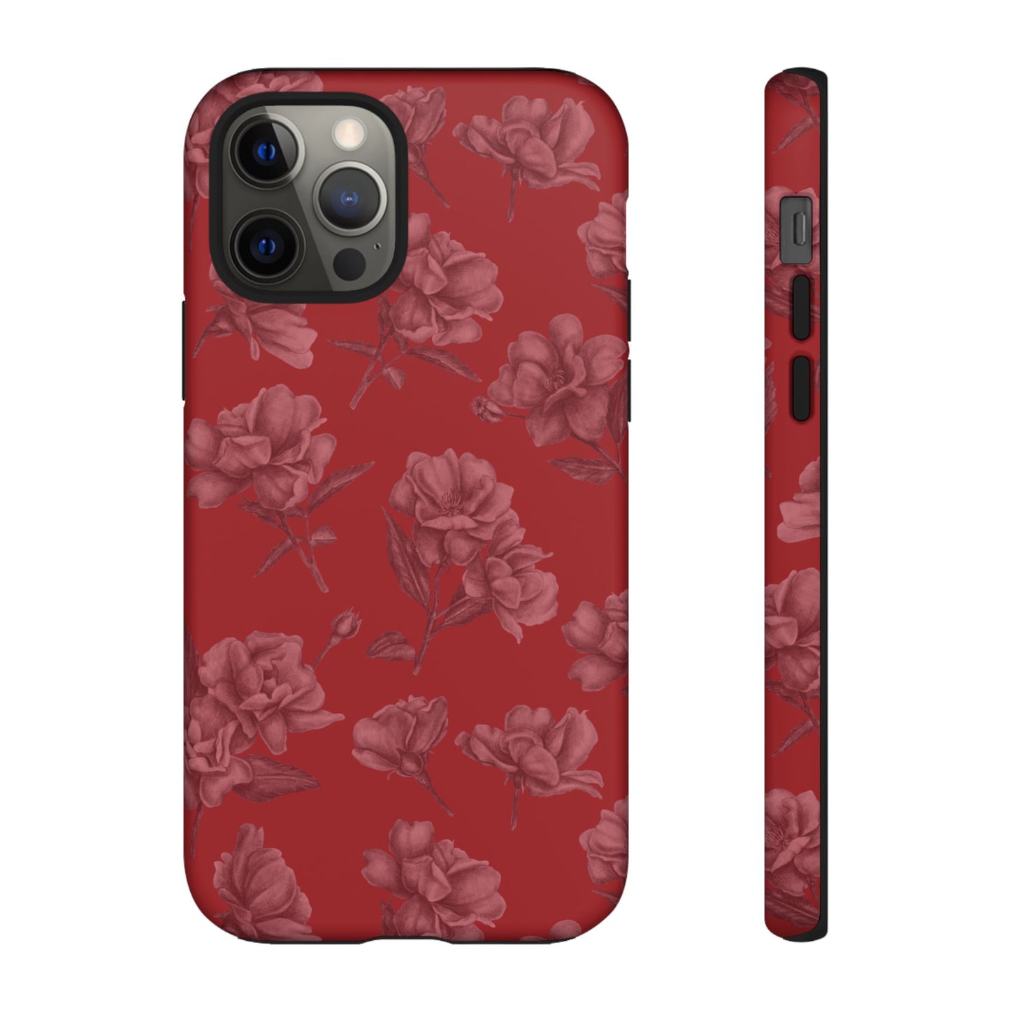 Roses Are Red | Red Floral Case