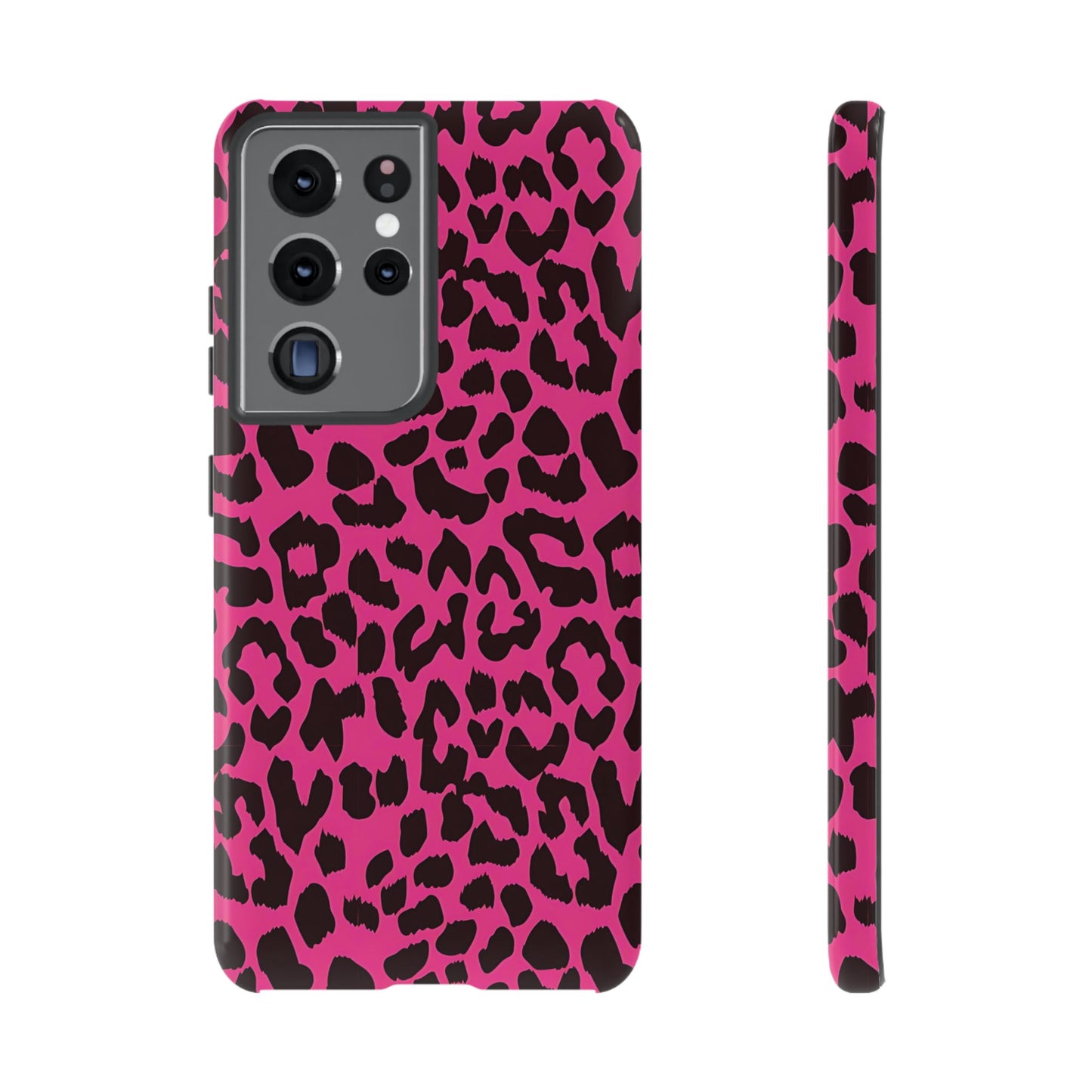 Catwalk | Pink Leopard Galaxy Case