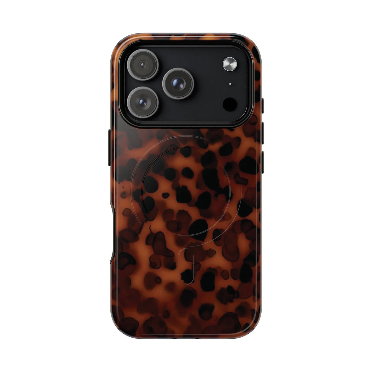 Shell Game | Dark Tortoiseshell Print MagSafe Case