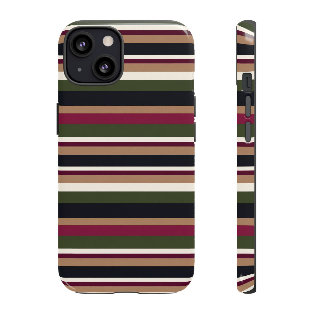 West End | Retro Striped iPhone Case