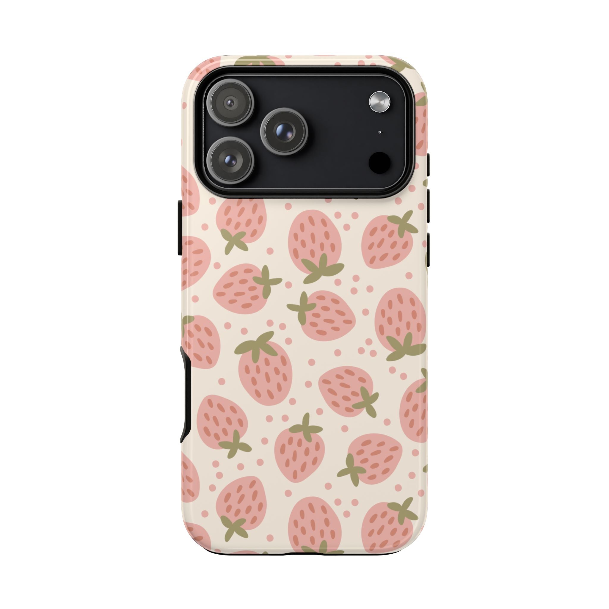 Strawberry Cream iPhone Case