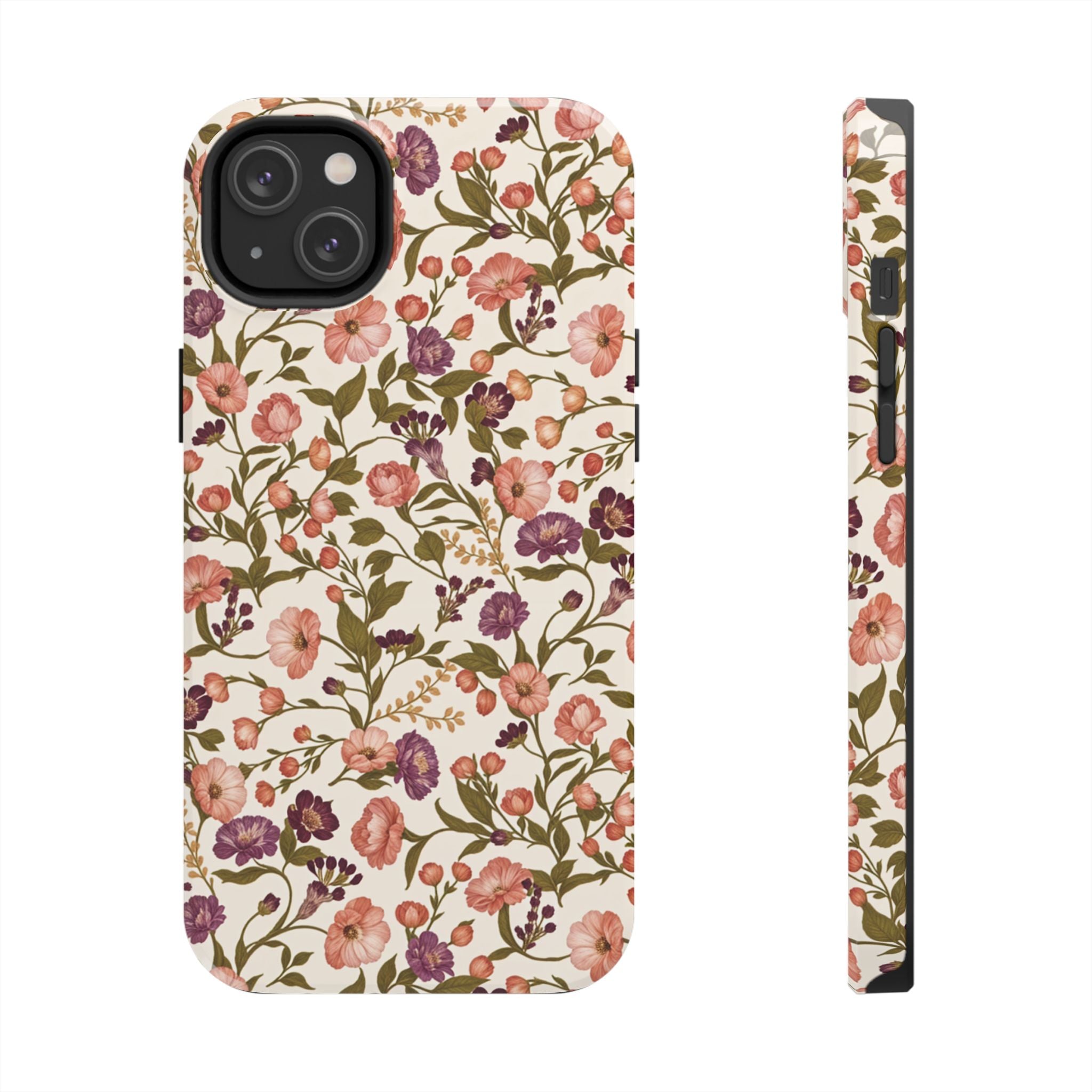 Flowering Vines Boho Floral iPhone Case