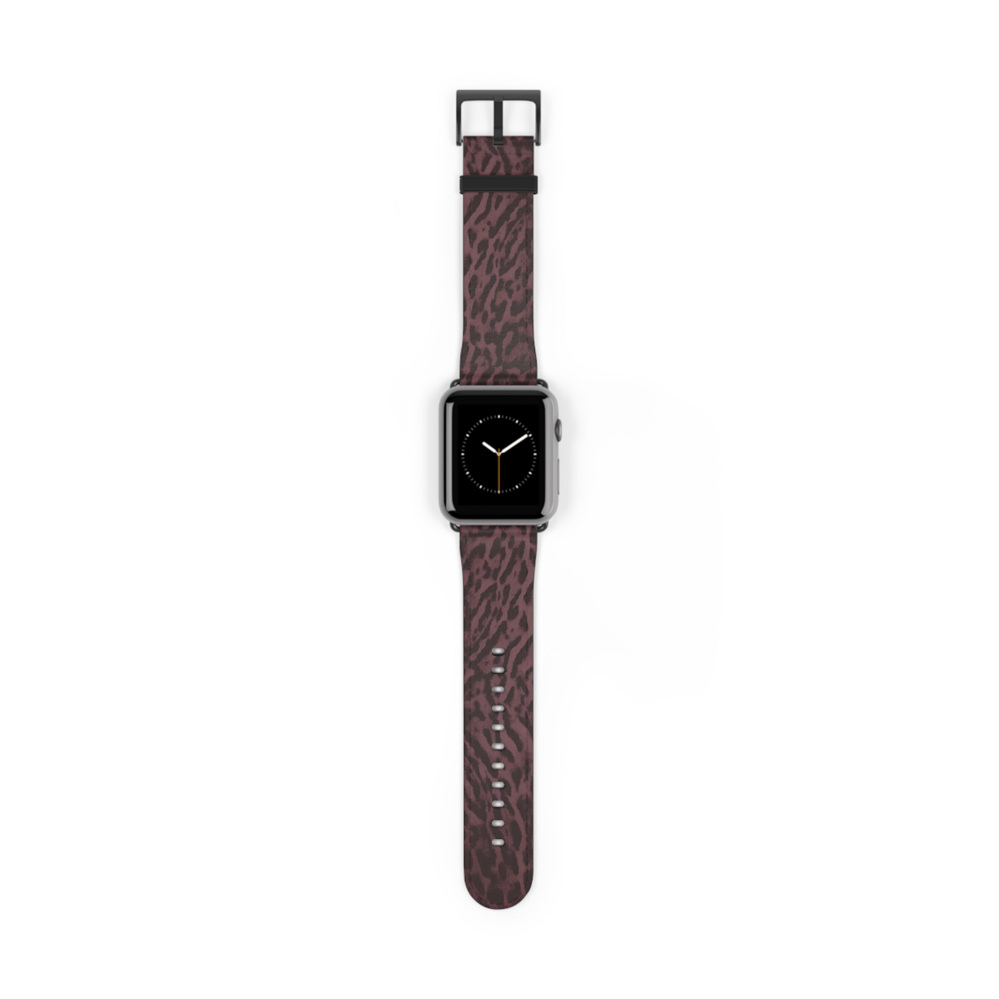 Purple Leopard Print Apple Watch Band