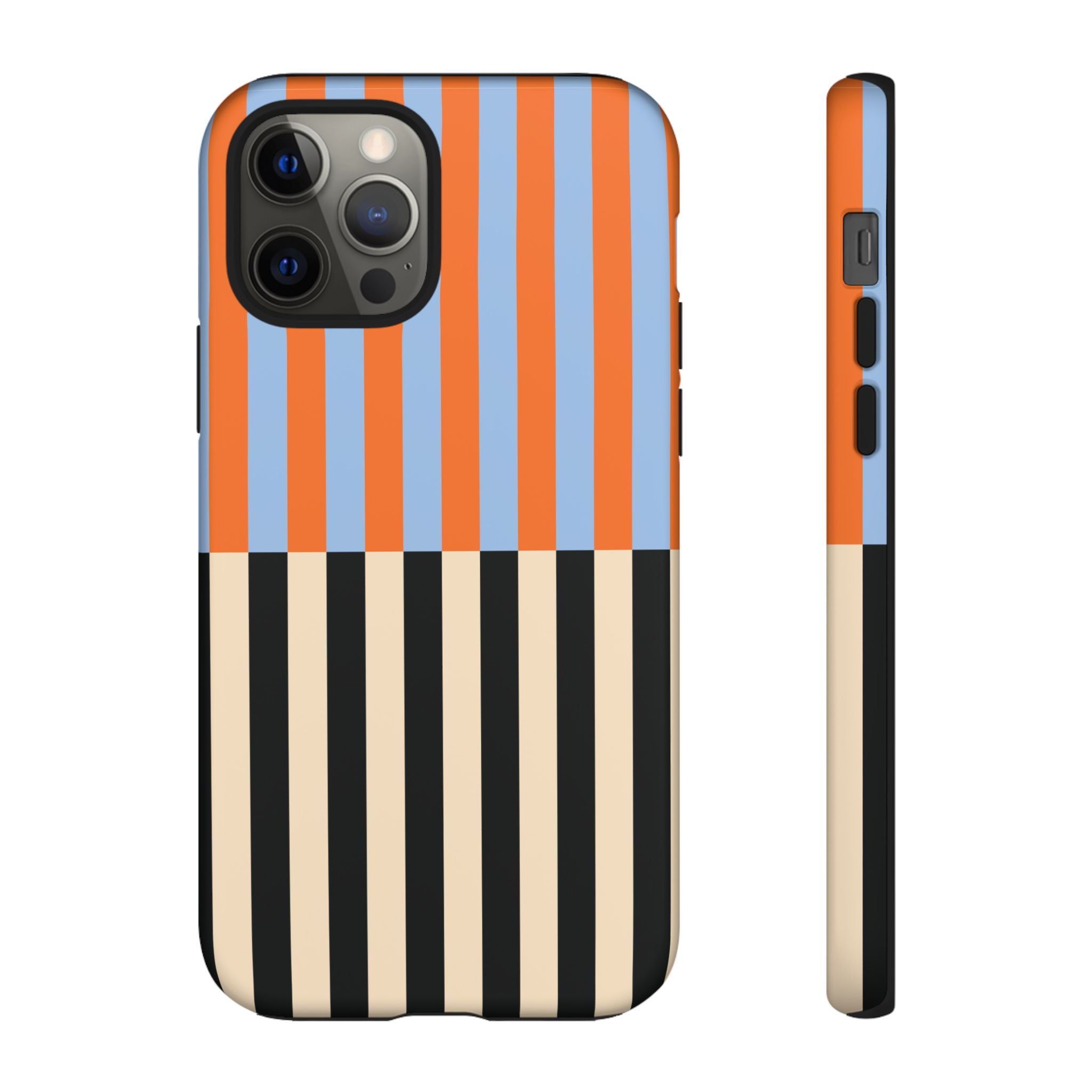Colorblock Stripe iPhone Case