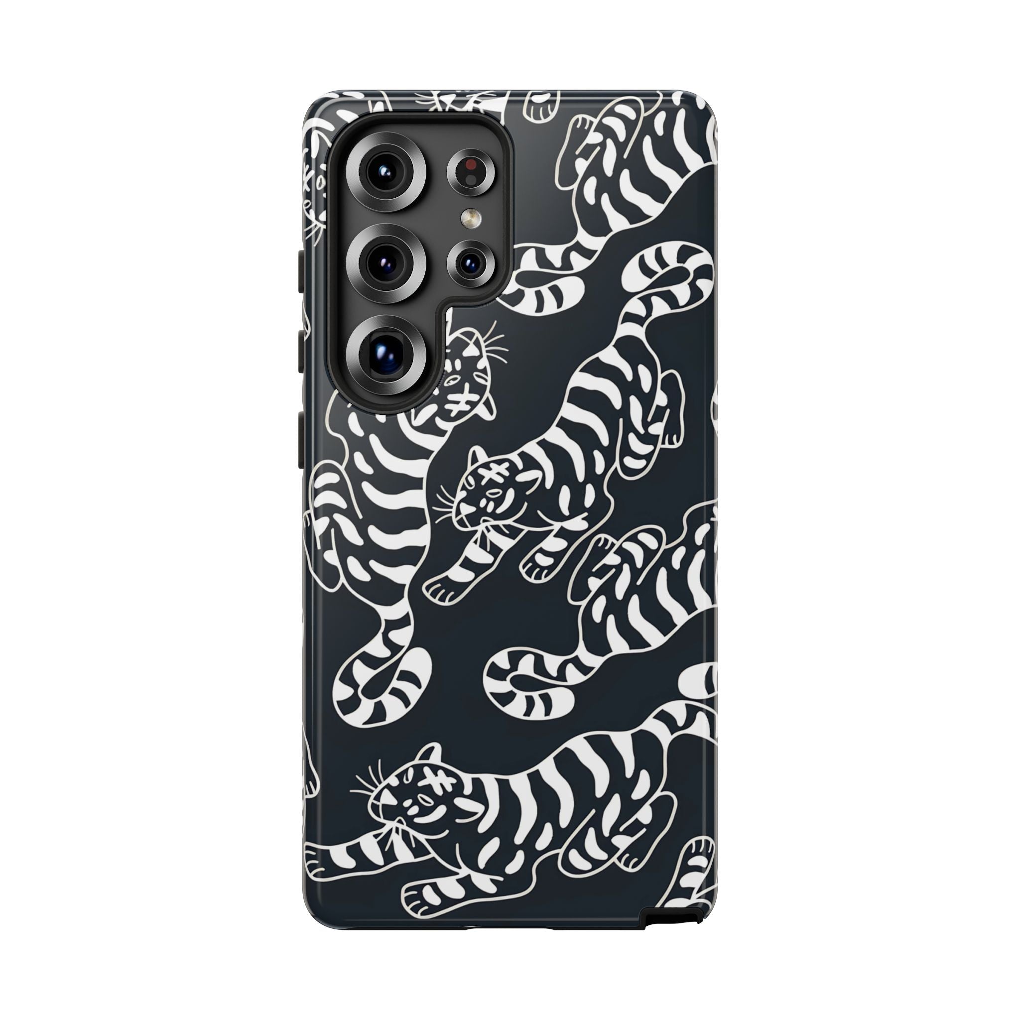 Tiger Tale White Tiger Galaxy Case