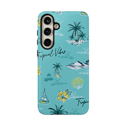 Tropical Vibes | Blue Island Vacation Case