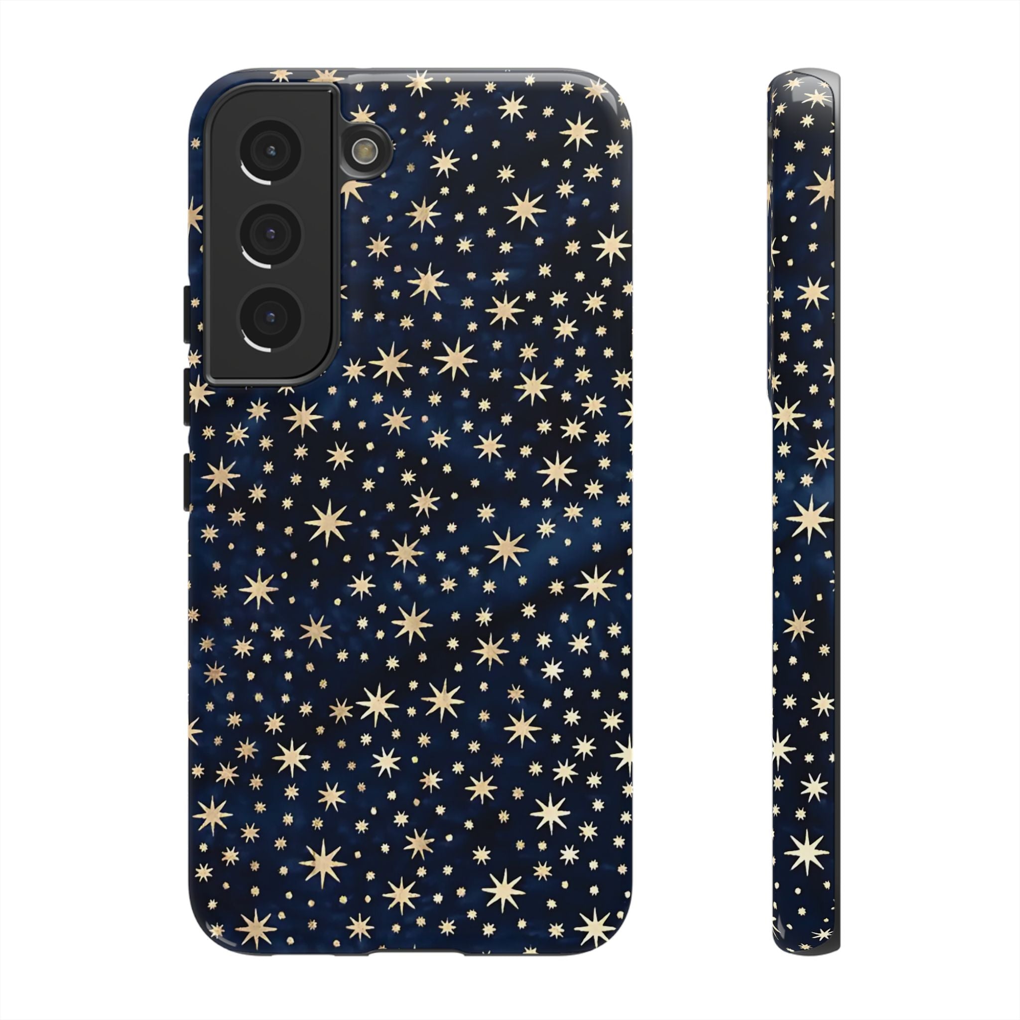 Night Sky Blue Starry Galaxy Case