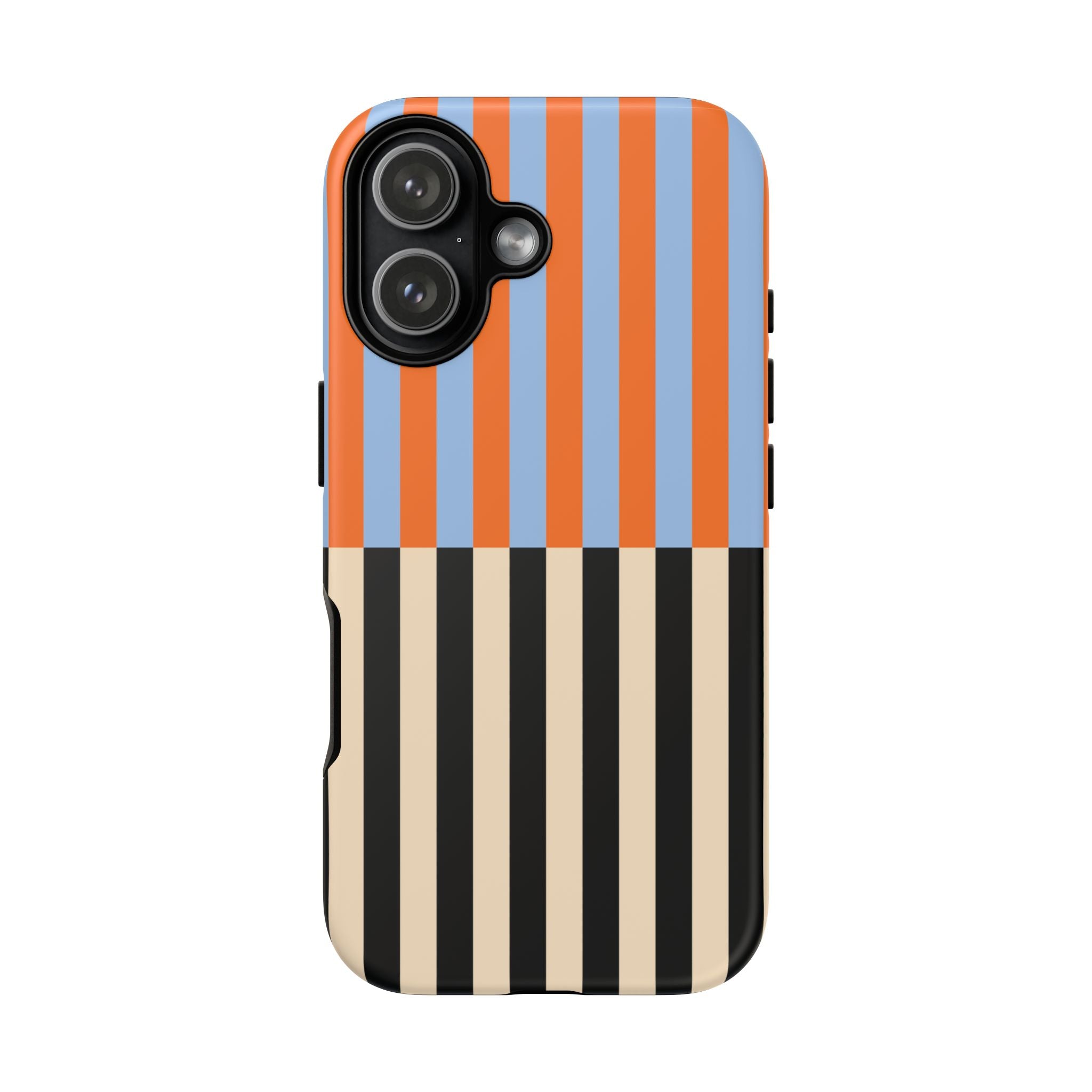 Colorblock Stripe iPhone Case
