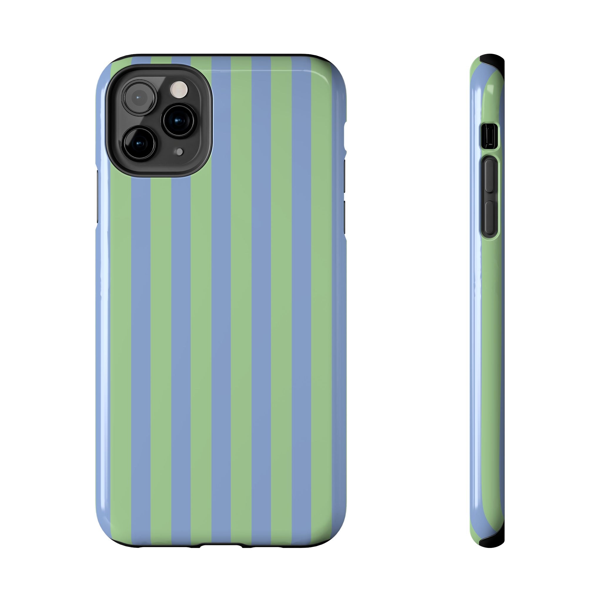 Mint Julep Pastel Striped iPhone Case