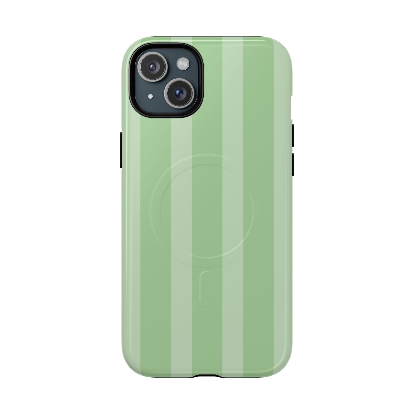 Pistachio | Green Striped MagSafe Case