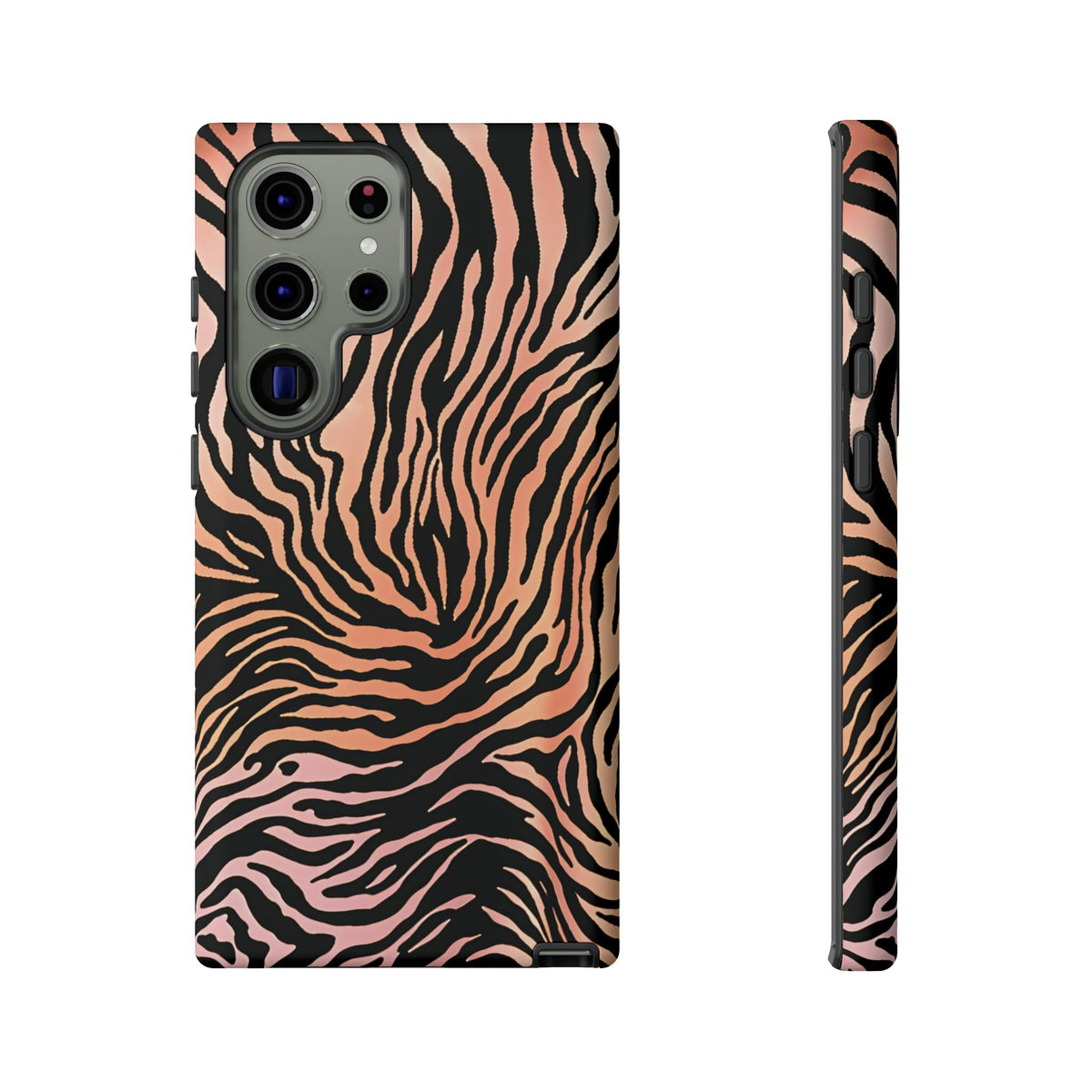 Wild Flirt | Pink Tiger Print Galaxy Case