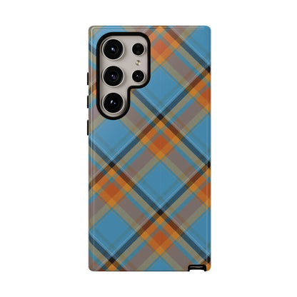 Cozy | Blue Plaid Case