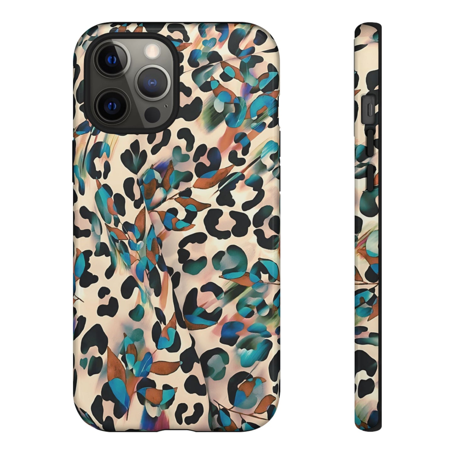 Funda para iPhone con estampado de leopardo de acuarela | Dreamy Leopard